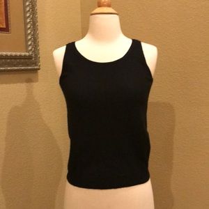 Silk/Cashmere Blend Tank Top by Oscar de la Renta